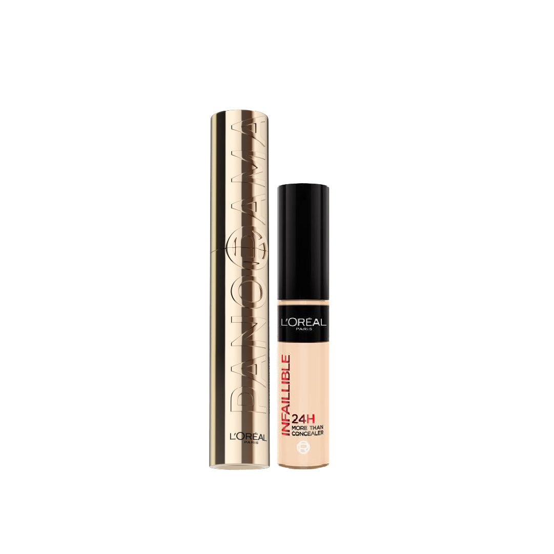 Panorama Mascara + Full Wear Waterproof Concealer At 20% OFF