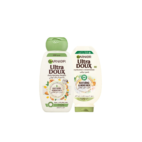 Ultra Doux Shampoo + Conditioner At 15% OFF - Almond Milk