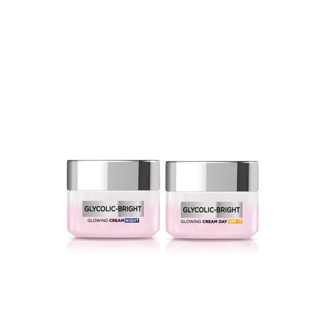 Glycolic Bright Day Cream 30 ML + Night Cream 30 ML At 20% OFF