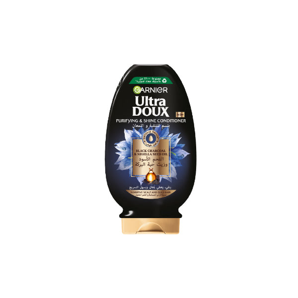 Garnier Ultra Doux Black Charcoal Conditioner | Loolia Closet