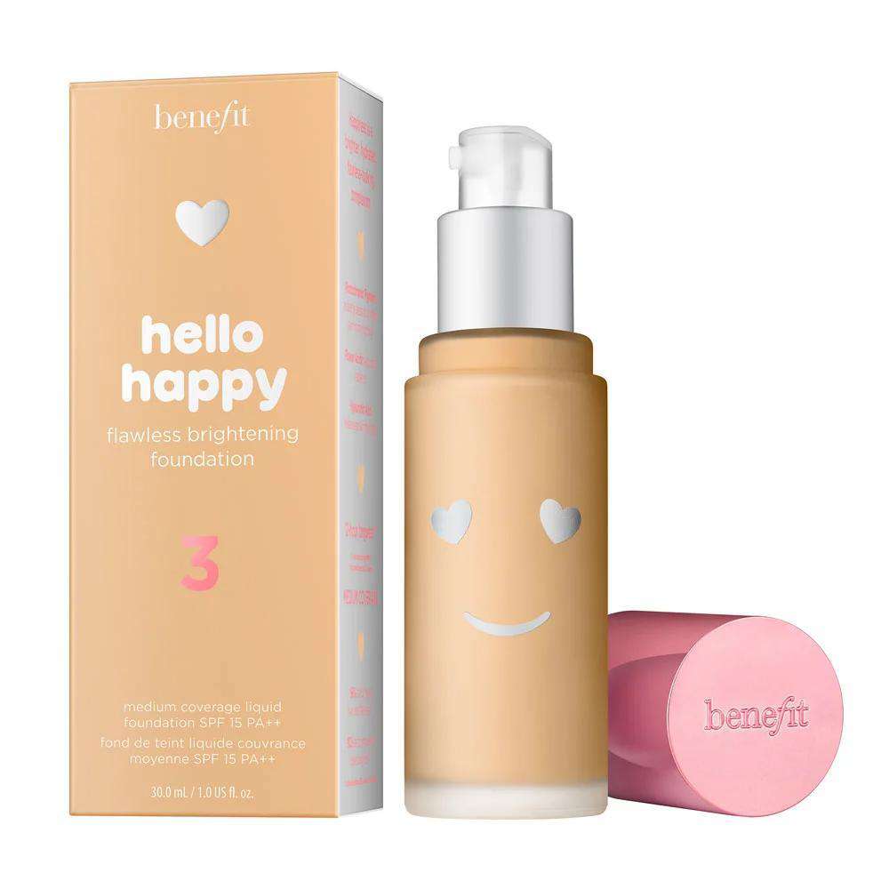Benefit Cosmetics Hello Happy Flawless Brightening Foundation | Loolia Closet